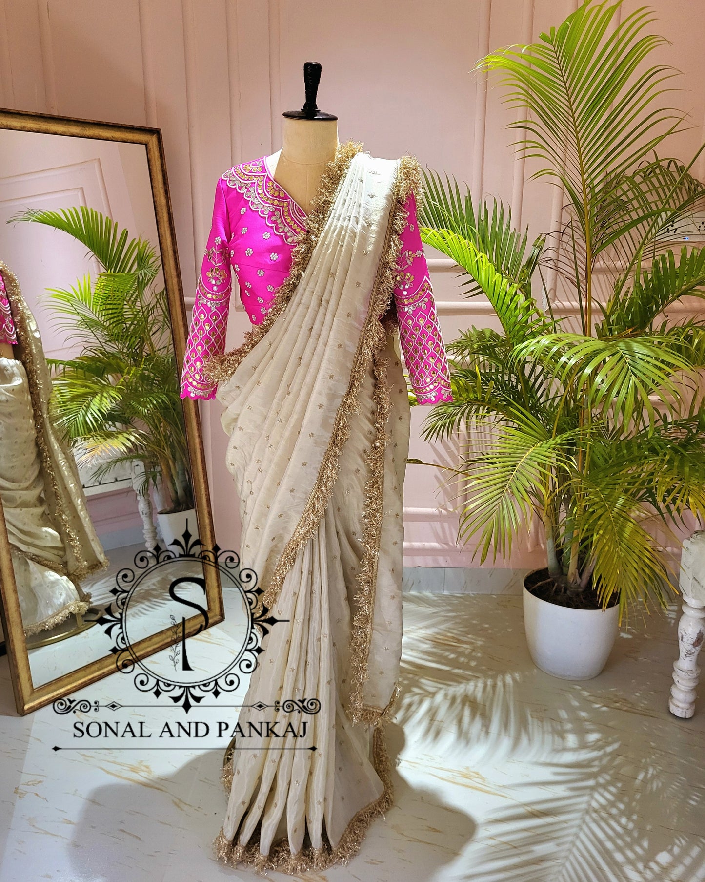 Chandni - Elegance That Shine - SA01609 (Only Saree - Without Blouse)