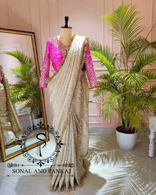 Chandni - Elegance That Shine - SA01609 (Only Saree - Without Blouse)