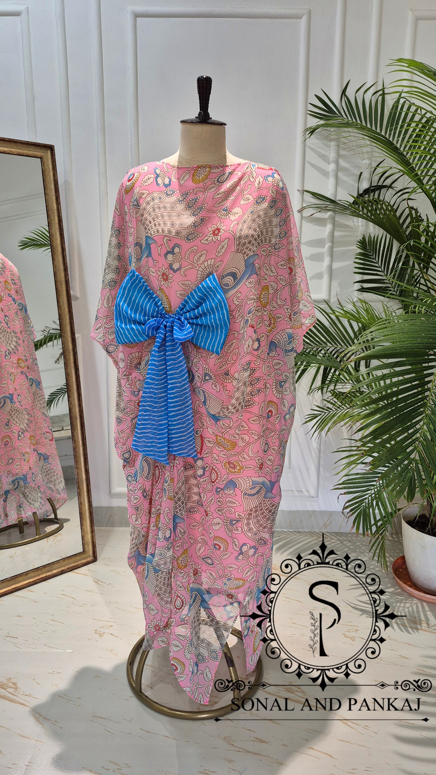 Rangrez - The Designer Floral Kaftan - RW01793