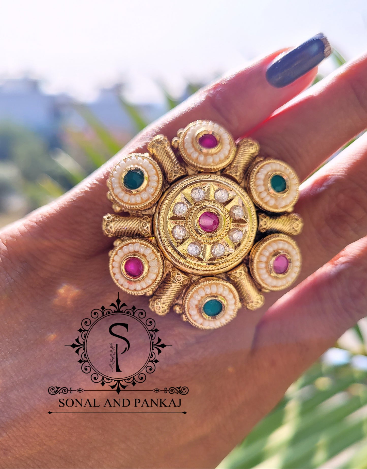 Royal Queen Ring (Size Adjustable) - RG01243