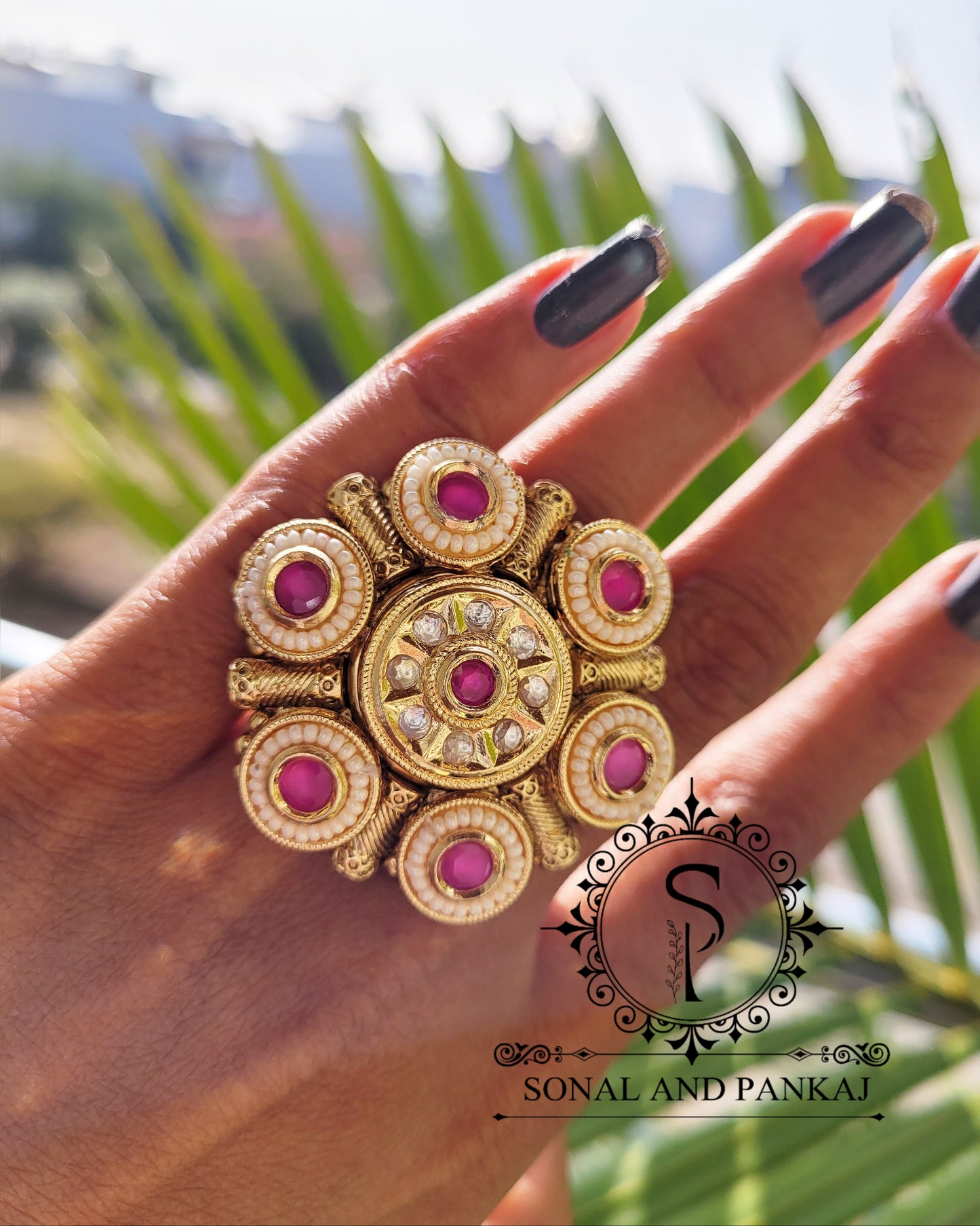 Royal Queen Ring (Size Adjustable) - RG01243