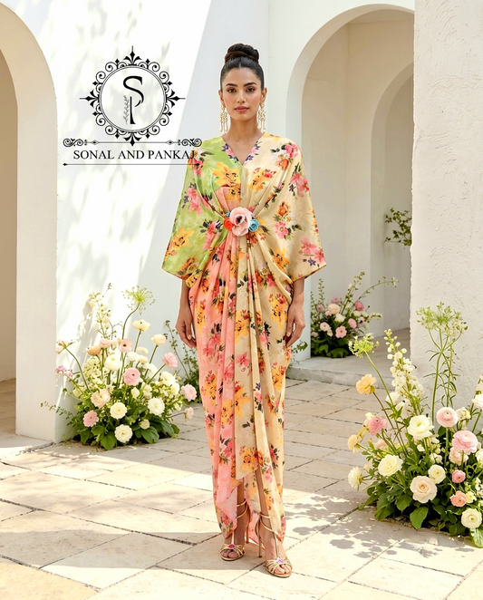 Pushpa - The Designer Kaftan - RW01756