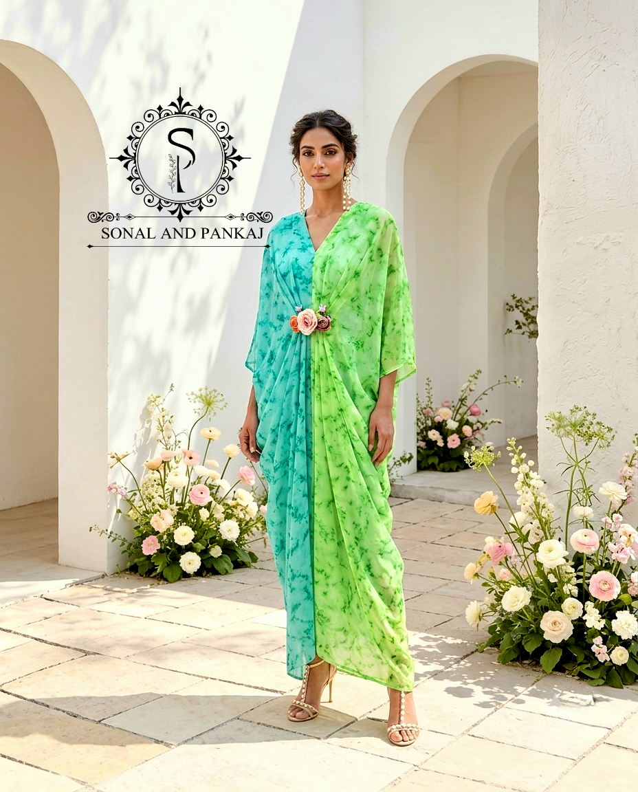 Pushpa - The Designer Kaftan - RW01755