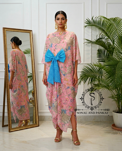 Rangrez - The Designer Floral Kaftan - RW01793