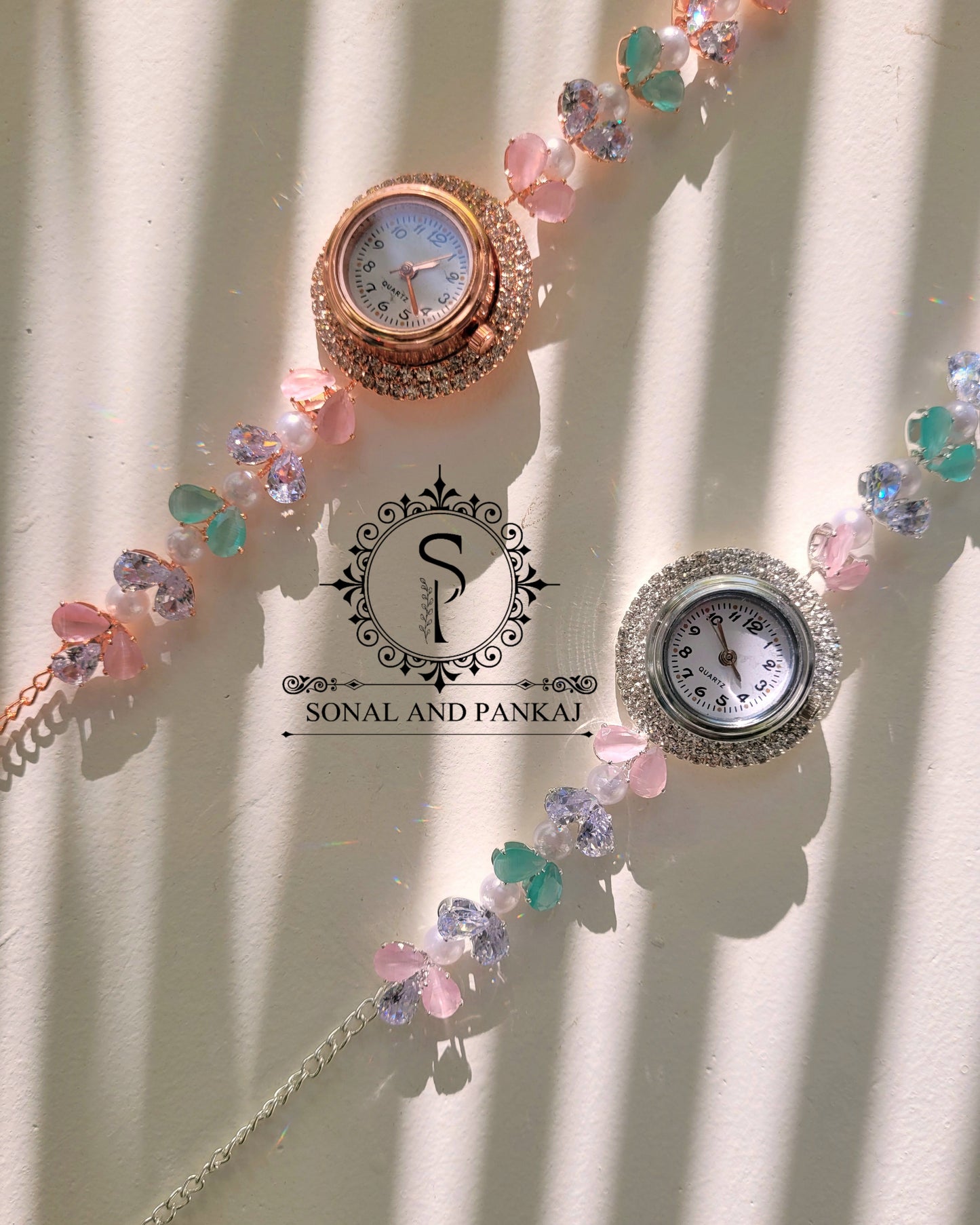 Gardenia Watch Bracelet (Free Size) - RG01261