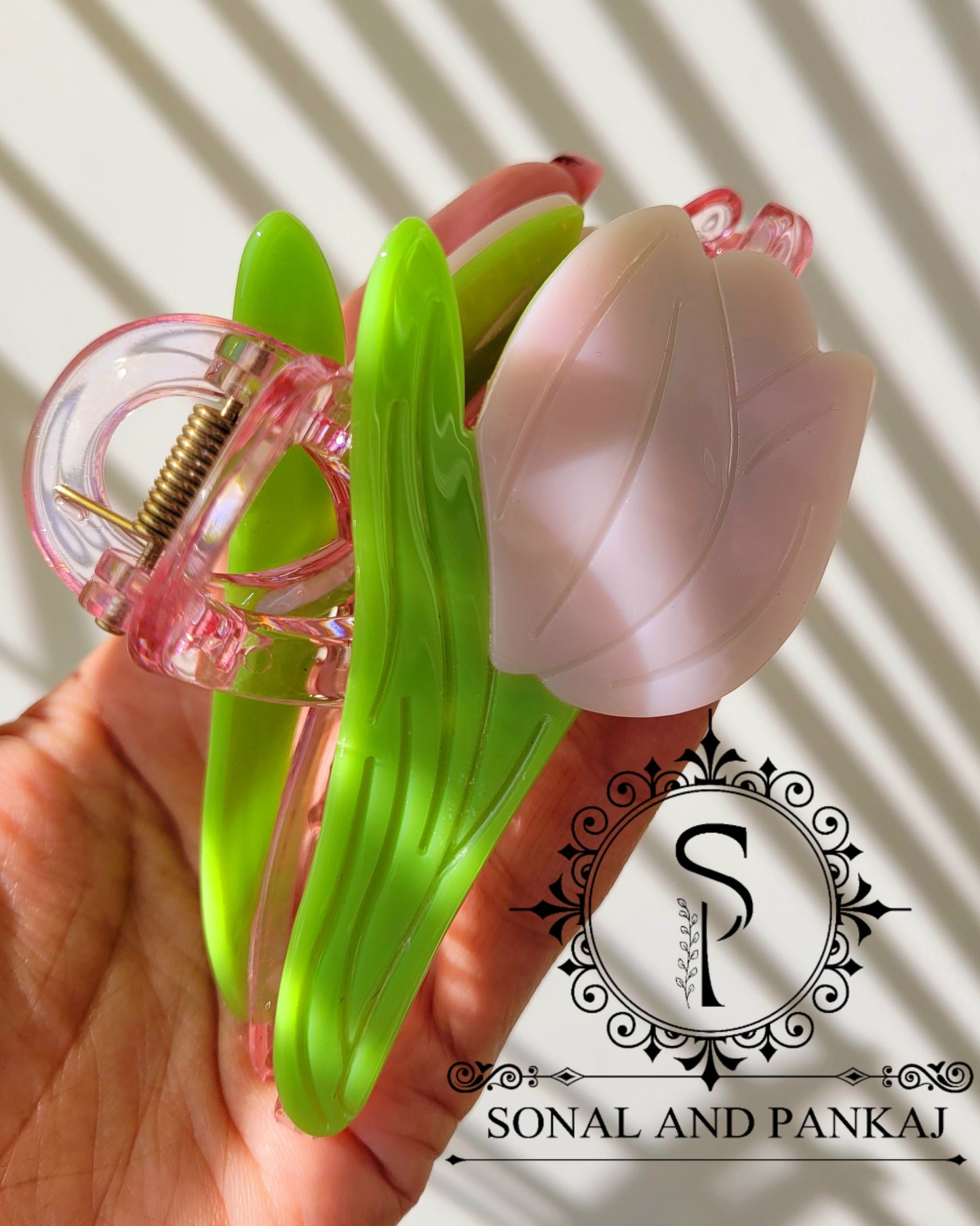 Pince à cheveux tulipe - (Pack de 1) - HB01292