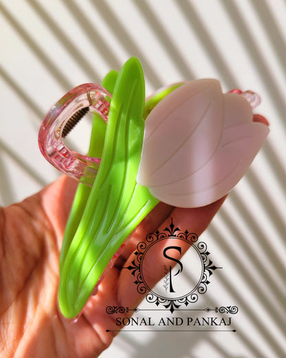 Tulip Hair Claw Clip - (Pack Of 1) - HB01292