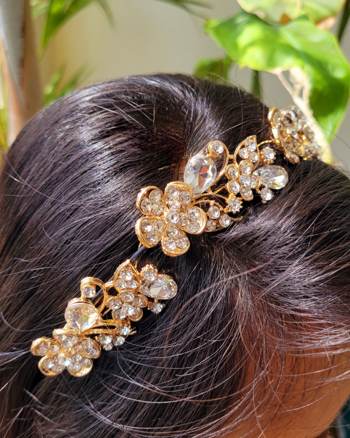 Luxe Crystal Hair Band (Pack of 1) - HB01282