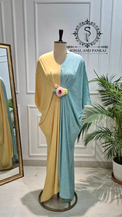 Pushpa - Color Block Kaftan - RW01736