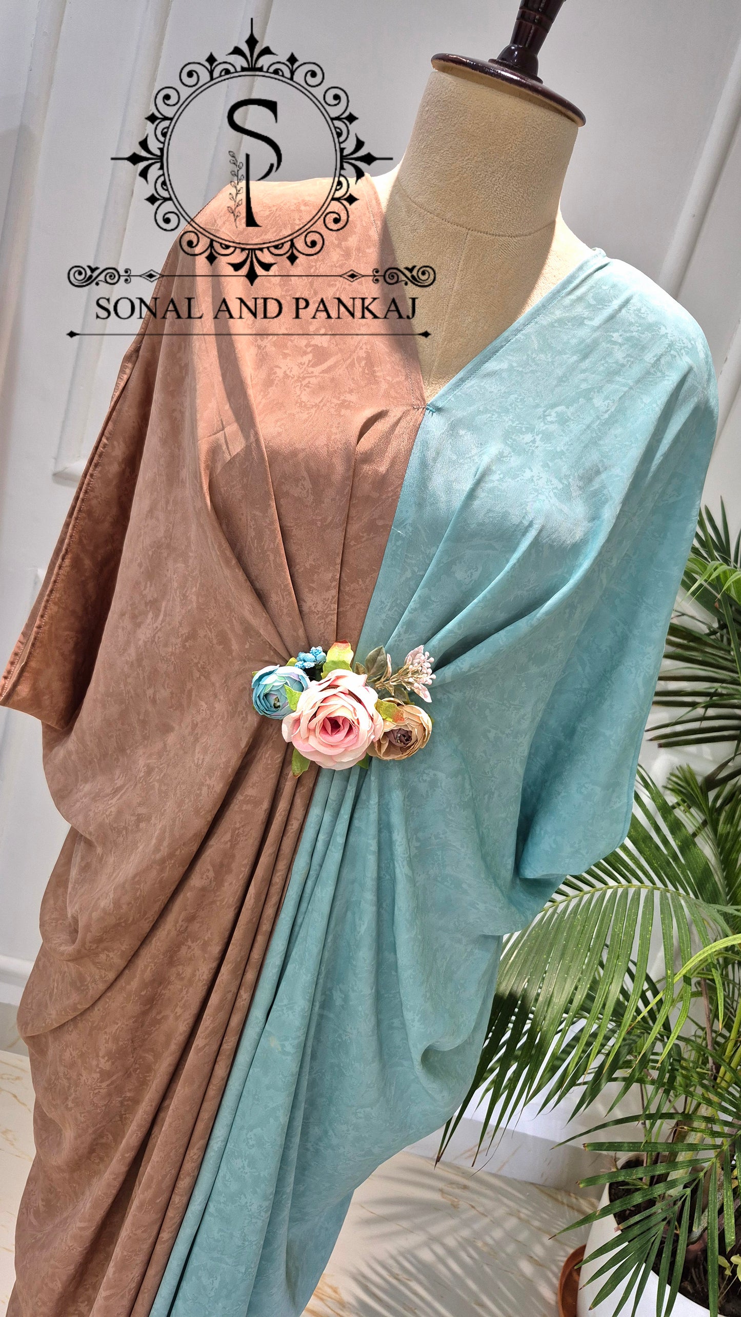 Pushpa - Color Block Kaftan - RW01735