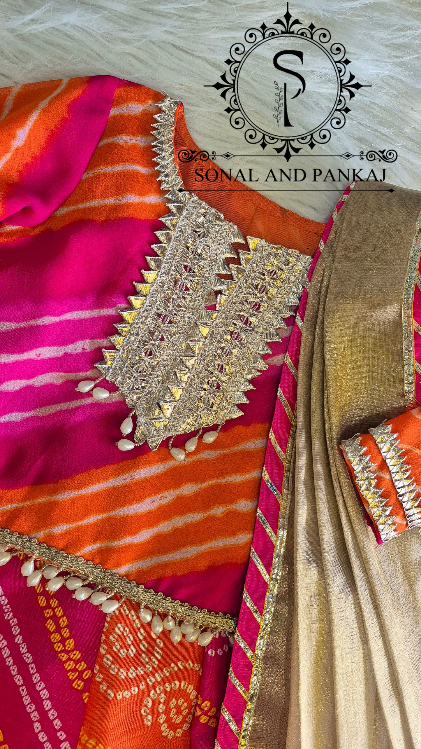 The Utsav Leheriya & Bandhani Lehenga - LH01774