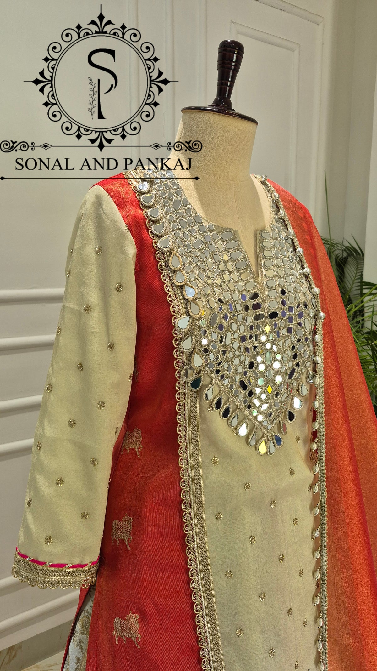 Reflections of Banaras Indowestern Lehenga - LH01828