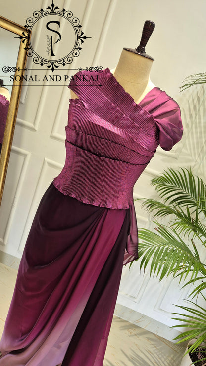 The Cleopatra Drape Delusion - IW01844 (Imperial Plum)