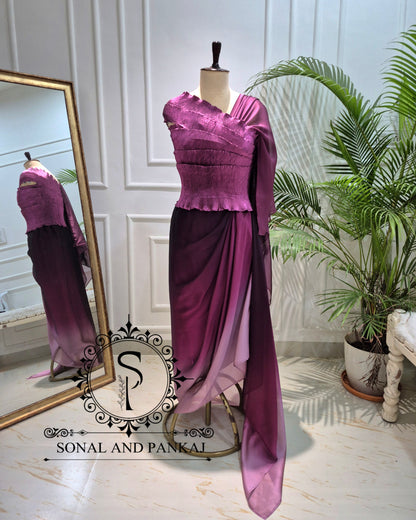 The Cleopatra Drape Delusion - IW01844 (Imperial Plum)