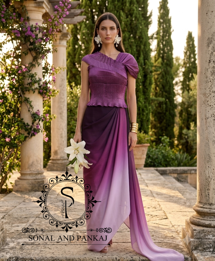 The Cleopatra Drape Delusion - IW01844 (Imperial Plum)