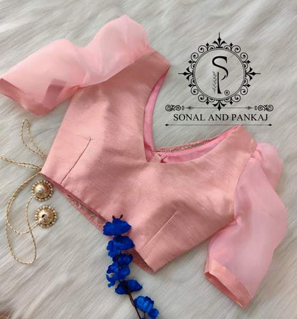 Blouse de créateur de style veste rose bébé uniquement - BL00761